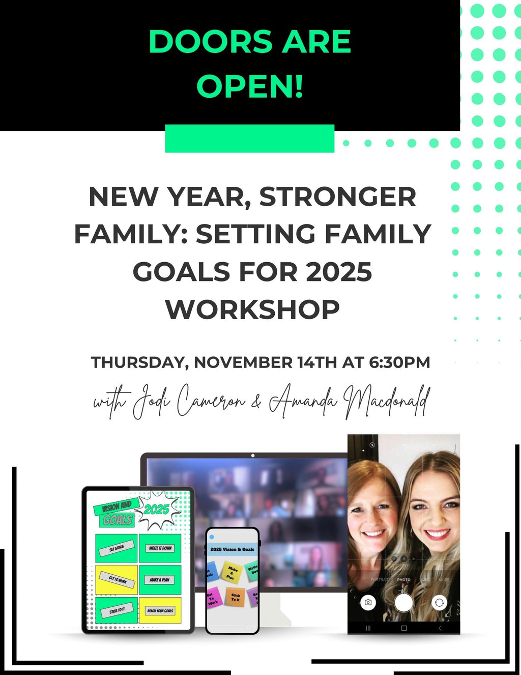 New Year, Stronger Family: Family Goal Setting 2025 Workshop